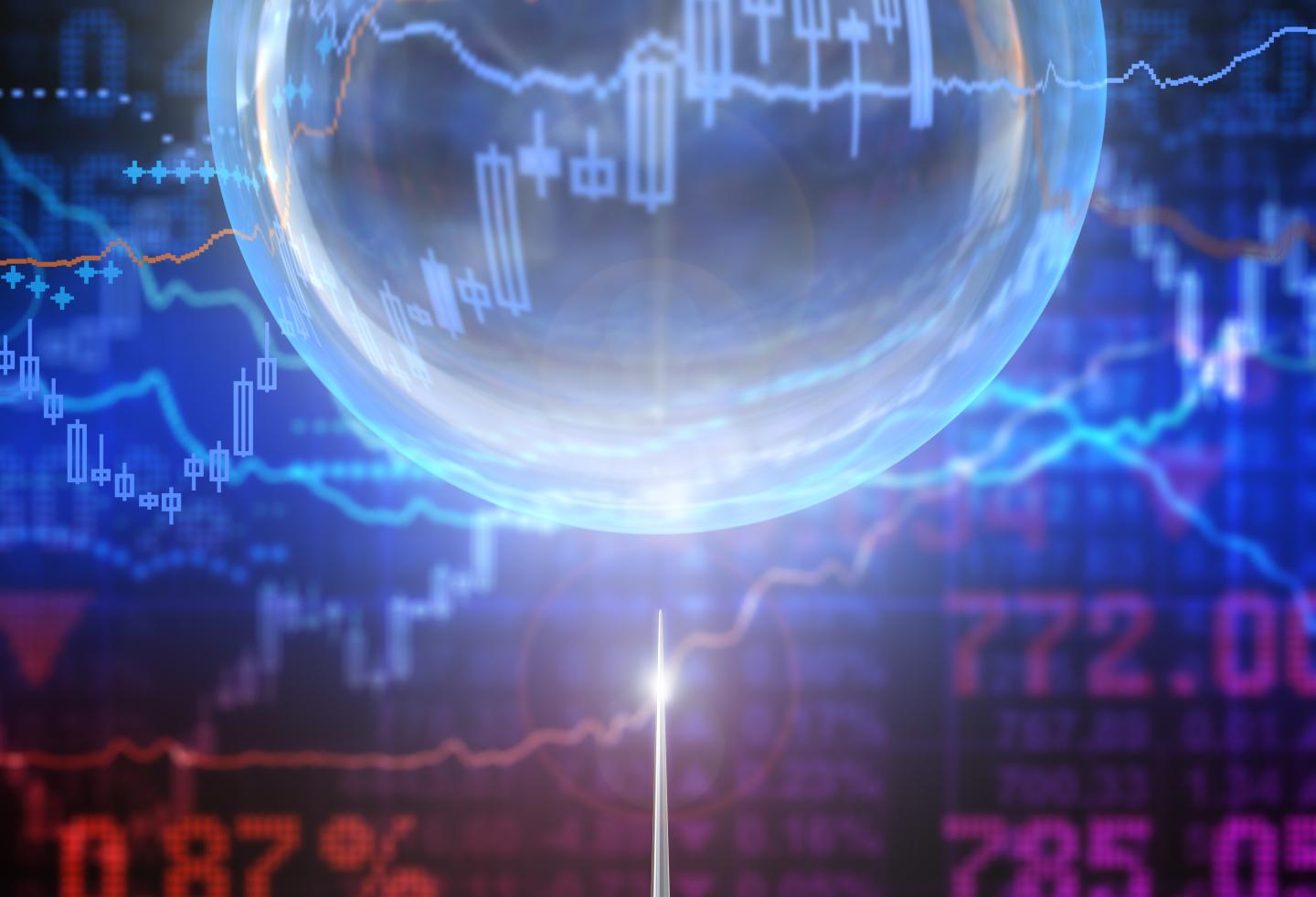 Is this the sound of a stock market bubble popping?