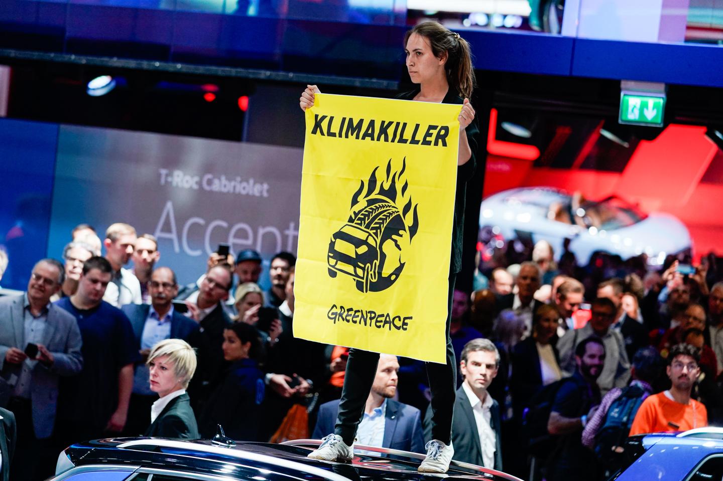 Greenpeace to take Volkswagen to court in effort to stop it from selling polluting cars