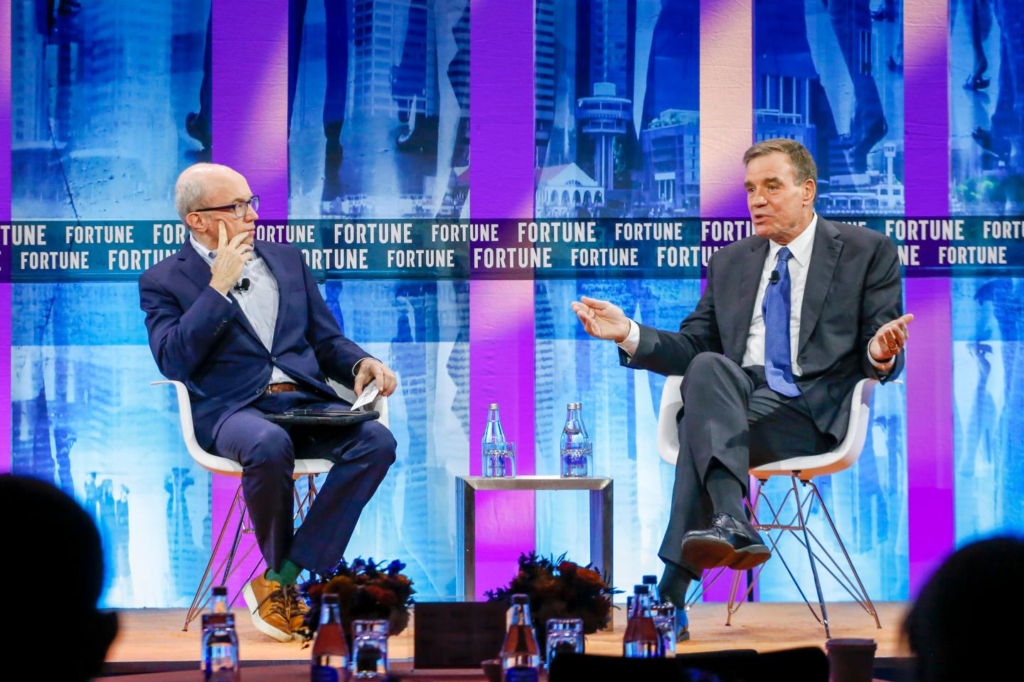 Sen. Mark Warner calls China a greater challenge than the Cold War