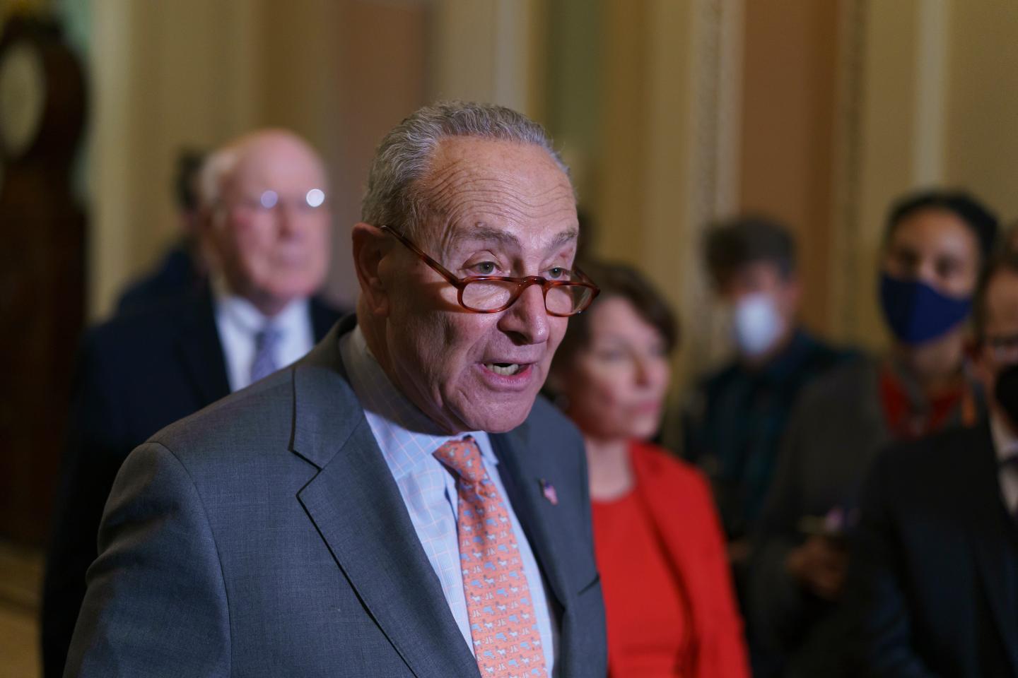 Senate Majority Leader Chuck Schumer, D-N.Y