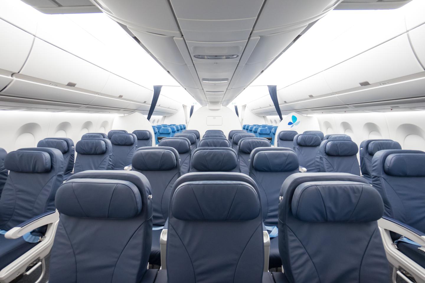 Inside budget airline French Bee’s premium cabin