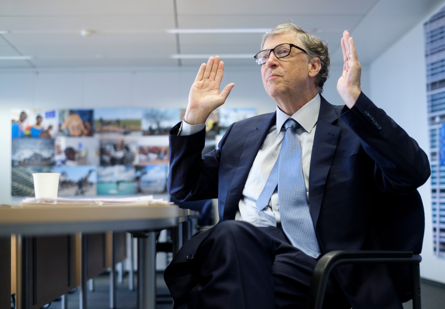 Bill Gates, co-founder of Microsoft and chairman of TerraPower