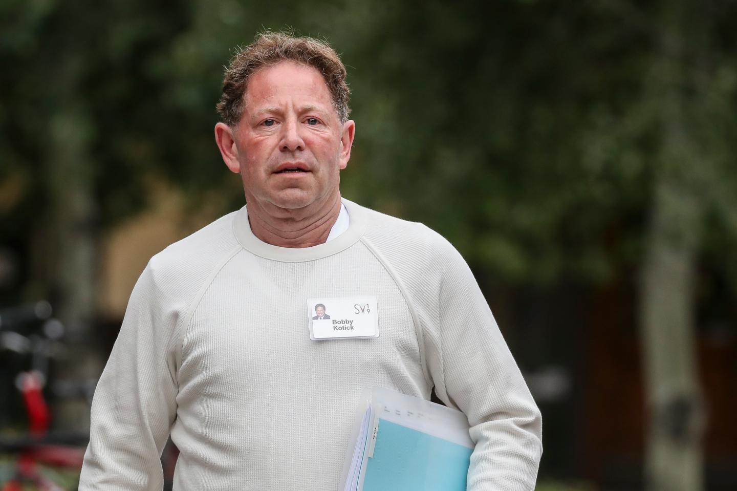 Bobby Kotick, CEO of Activision Blizzard.