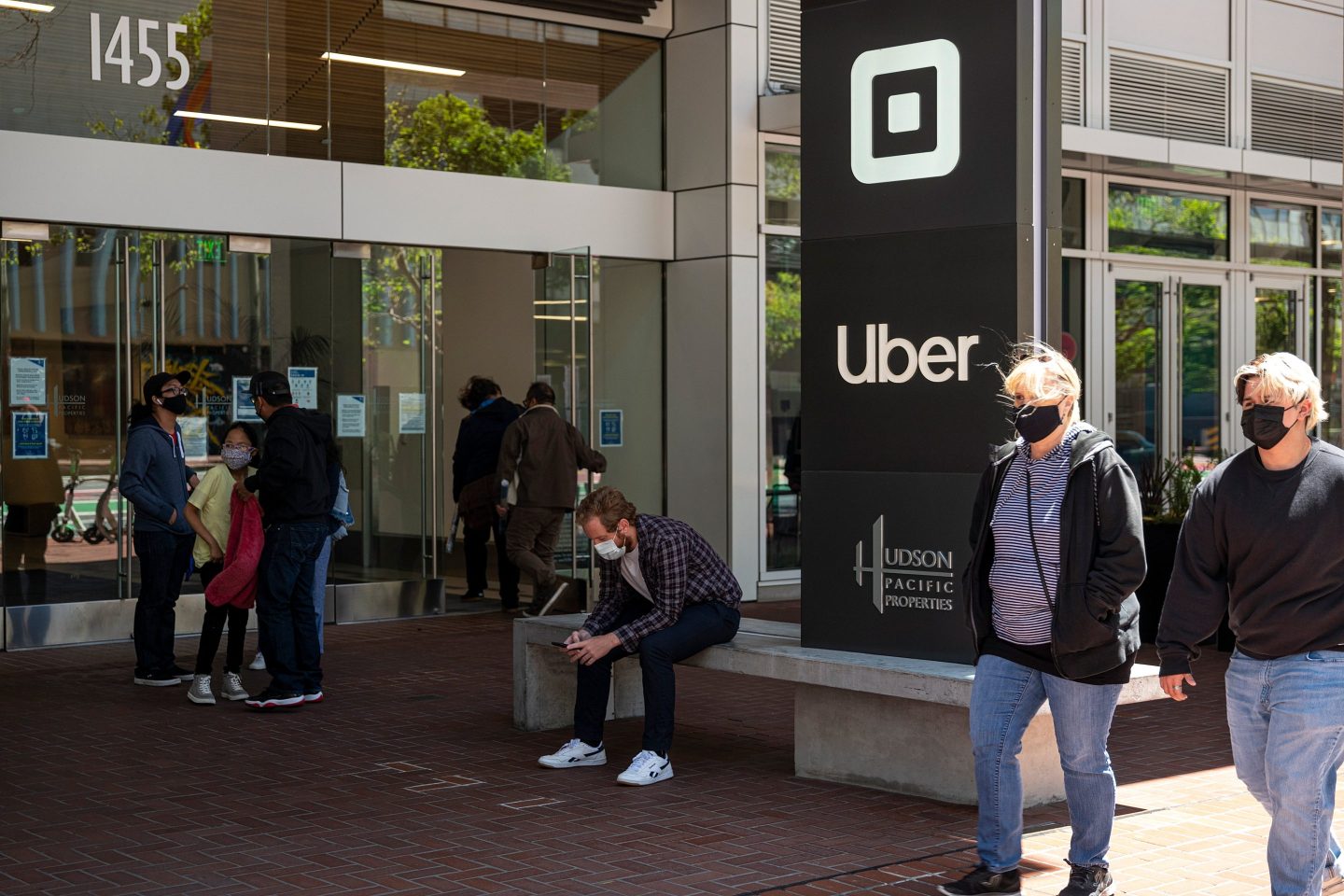 Uber headquarters in San Francisco, California
