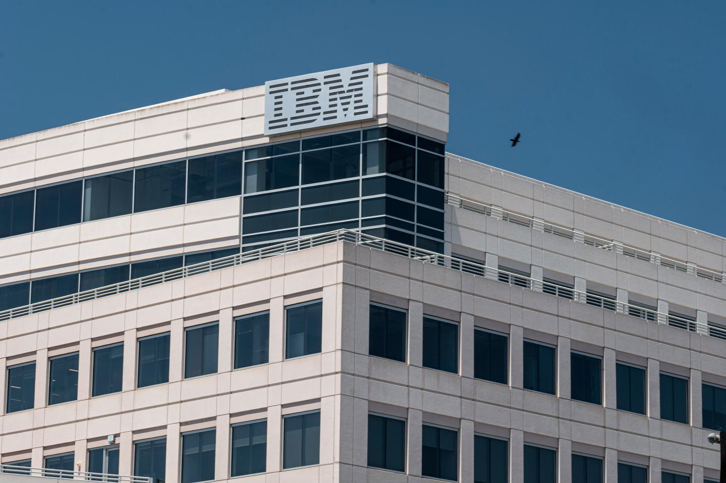 The IBM office in Foster City, California, U.S., on Wednesday, July 14, 2021.