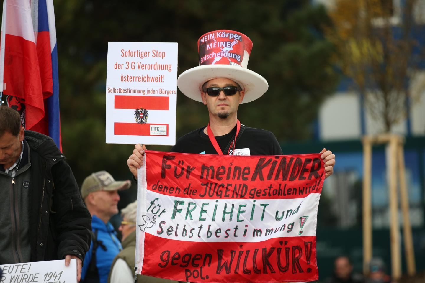 Austria to vaccine skeptics: Get the jab, or you’ll be locked down at home
