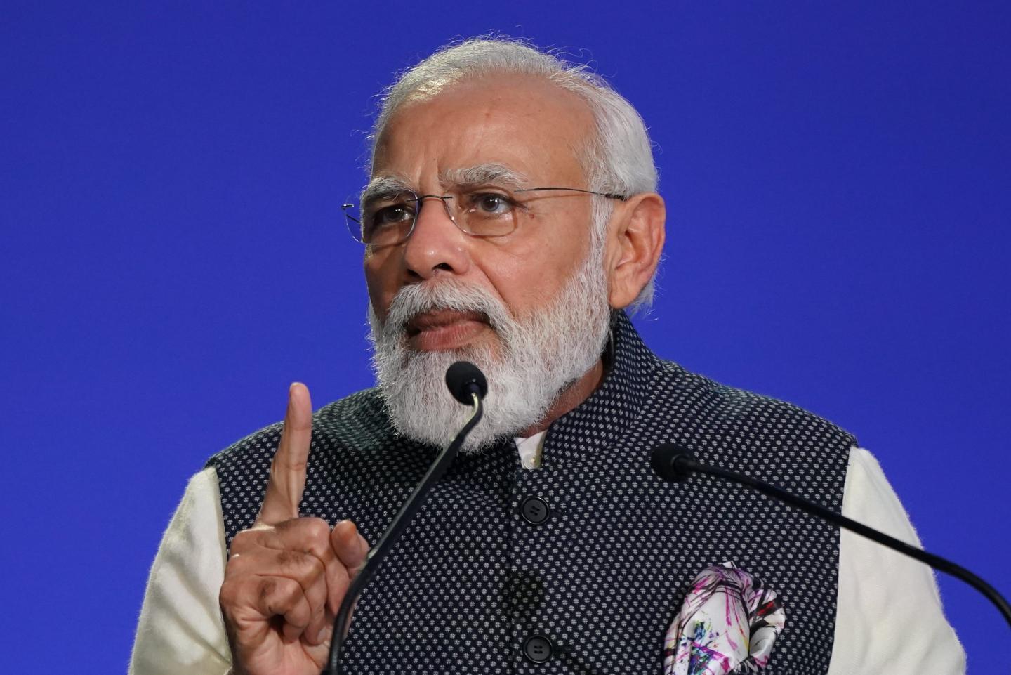 Prime Minister Modi pledged India will be a net-zero carbon economy by 2070 during the COP26 summit in Glasgow.