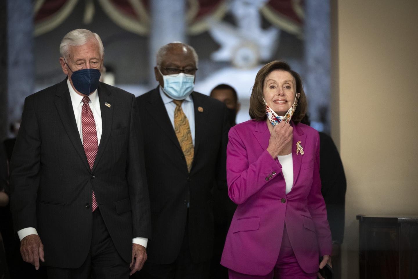 House Prepares To Vote On Infrastructure And Spending Bills
