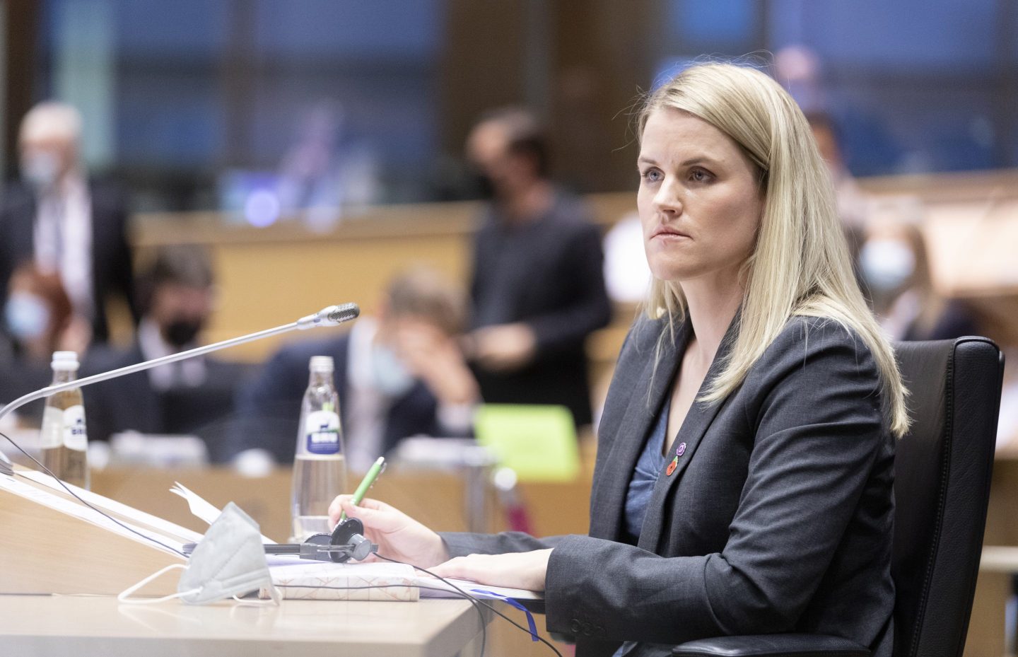 Facebook Whistleblower Frances Haugen At The European Parliament