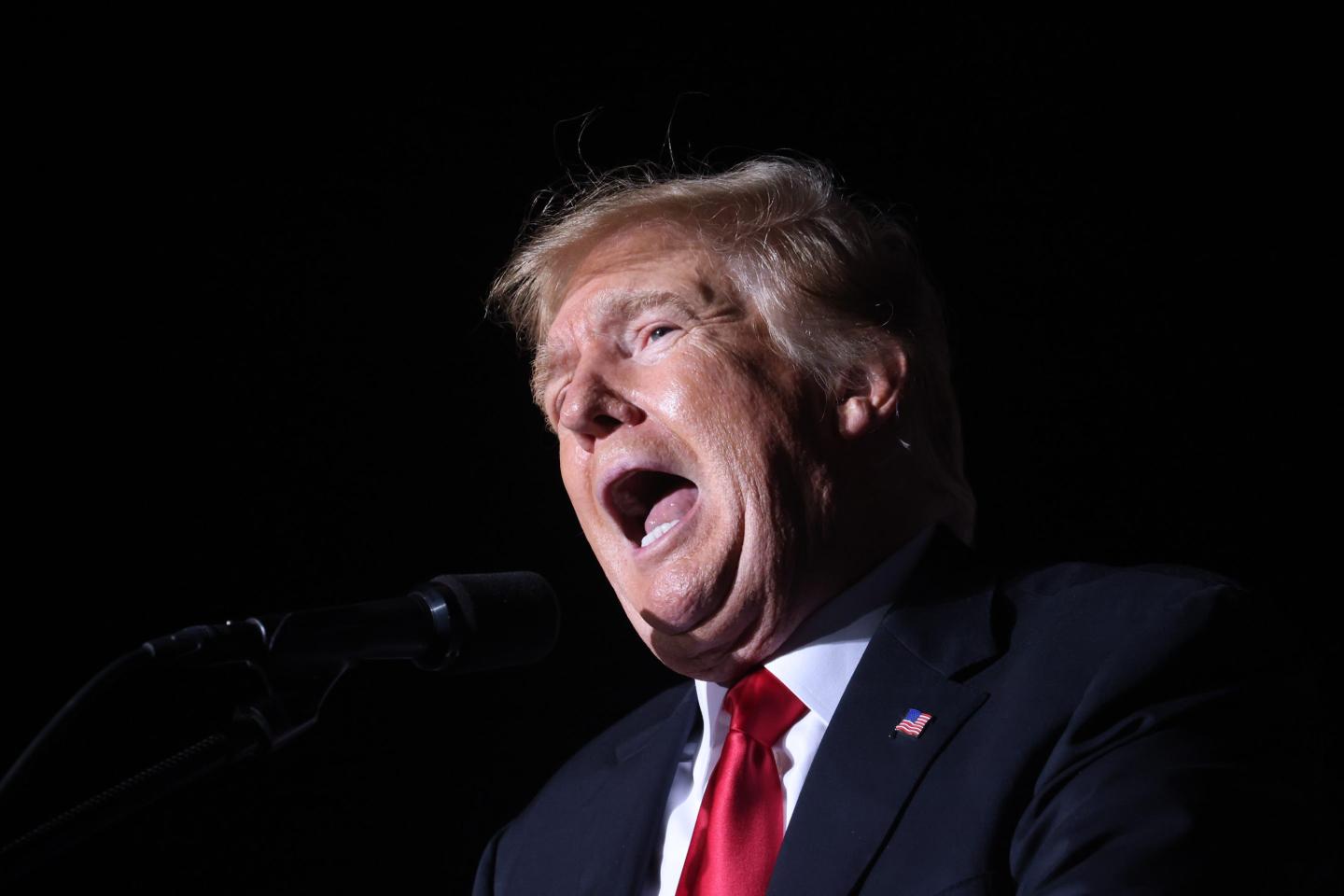 Former president Donald Trump