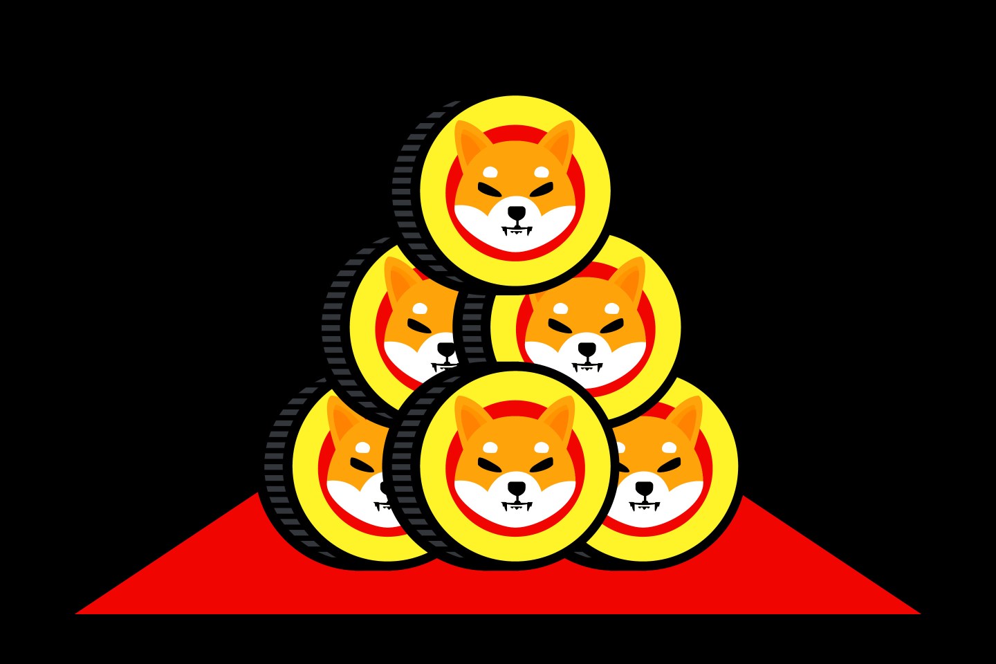 Shiba Inu illustration by Coins2Day