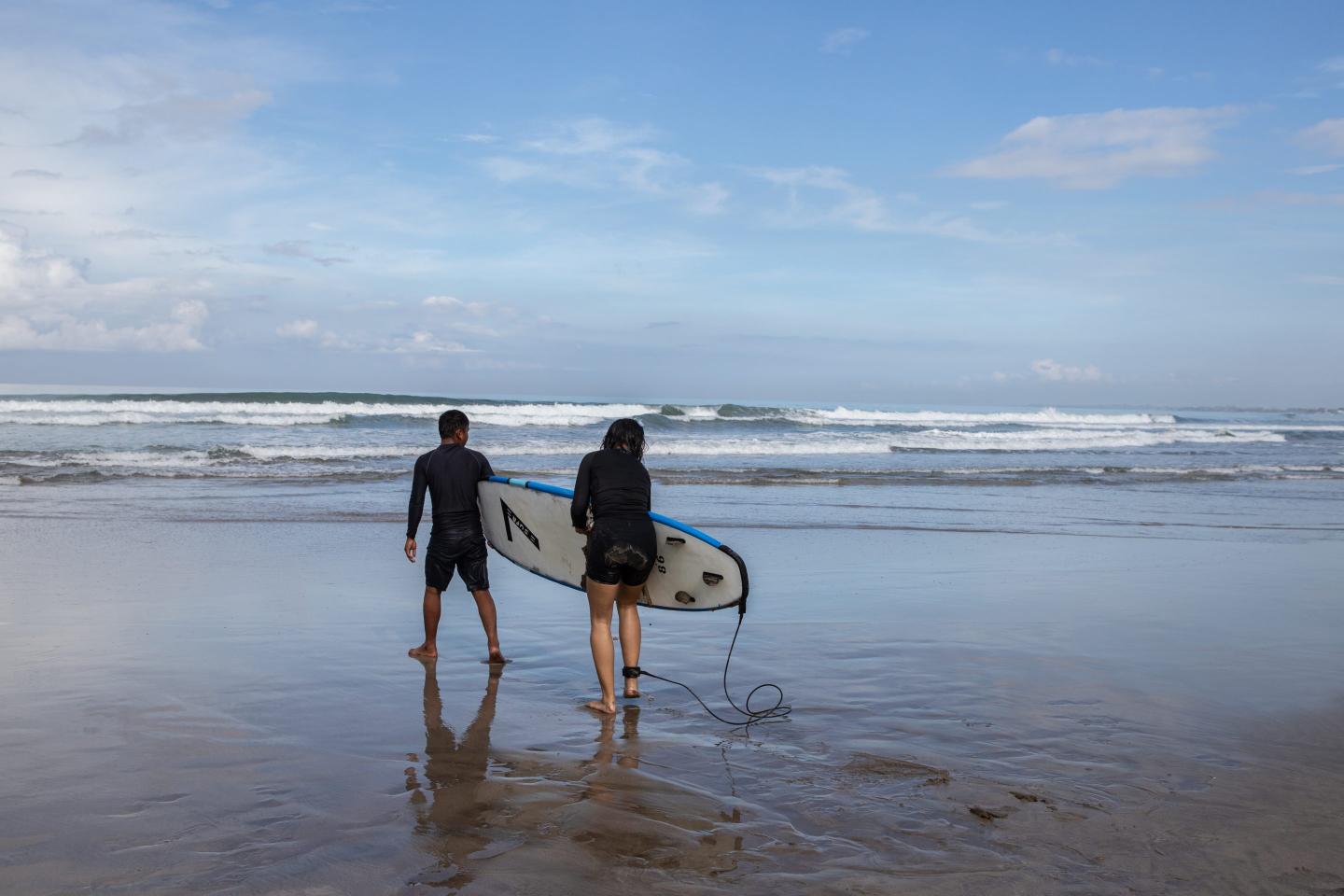 Only two foreign tourists went to Bali in its first month of reopening, as Indonesia cautiously opens its borders