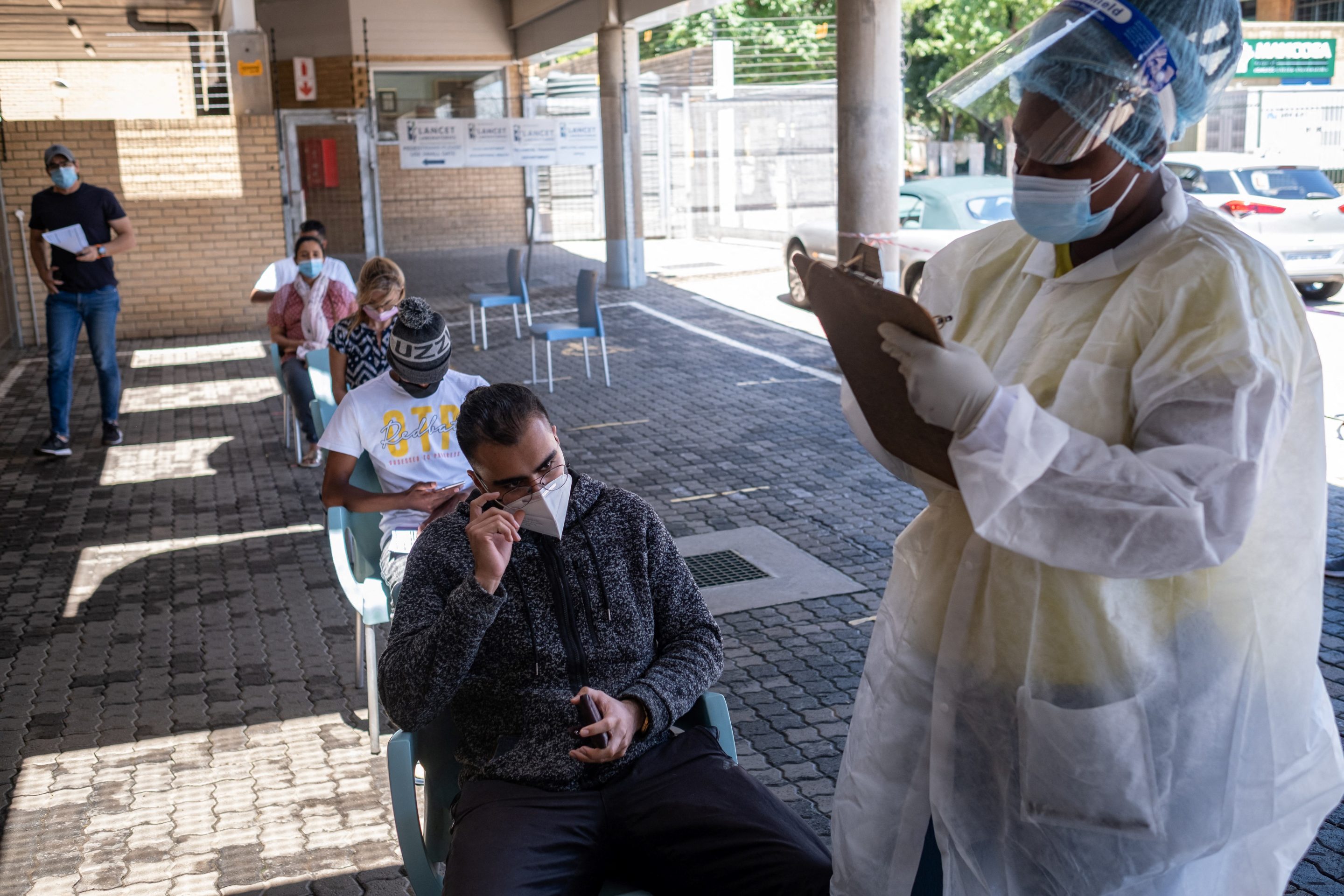 Omicron is rapidly spreading through South Africa, but hospitalization rates remain low.