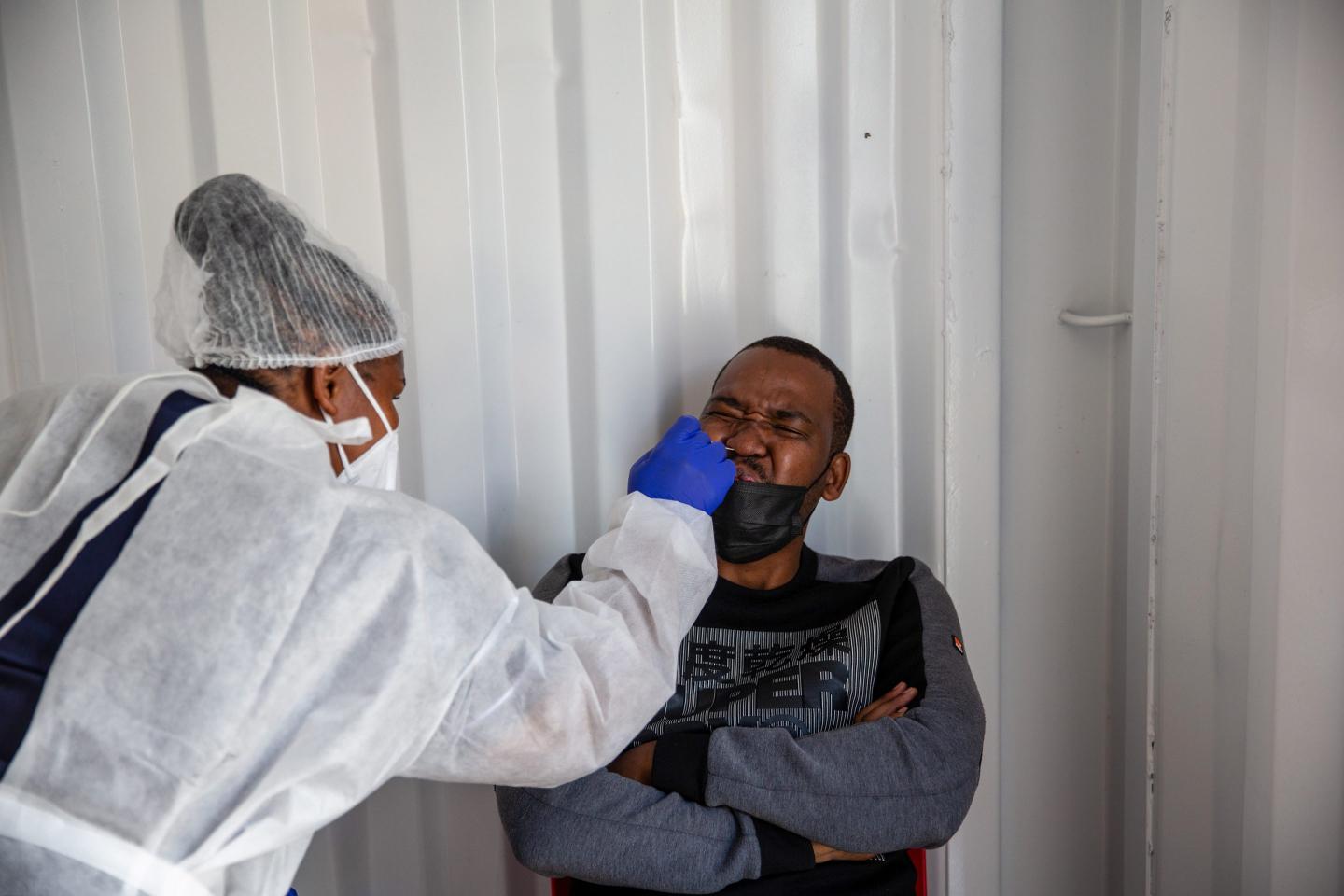 Covid-19 Testing at Testaro Sites as South Africa's Omicron Cases Rise