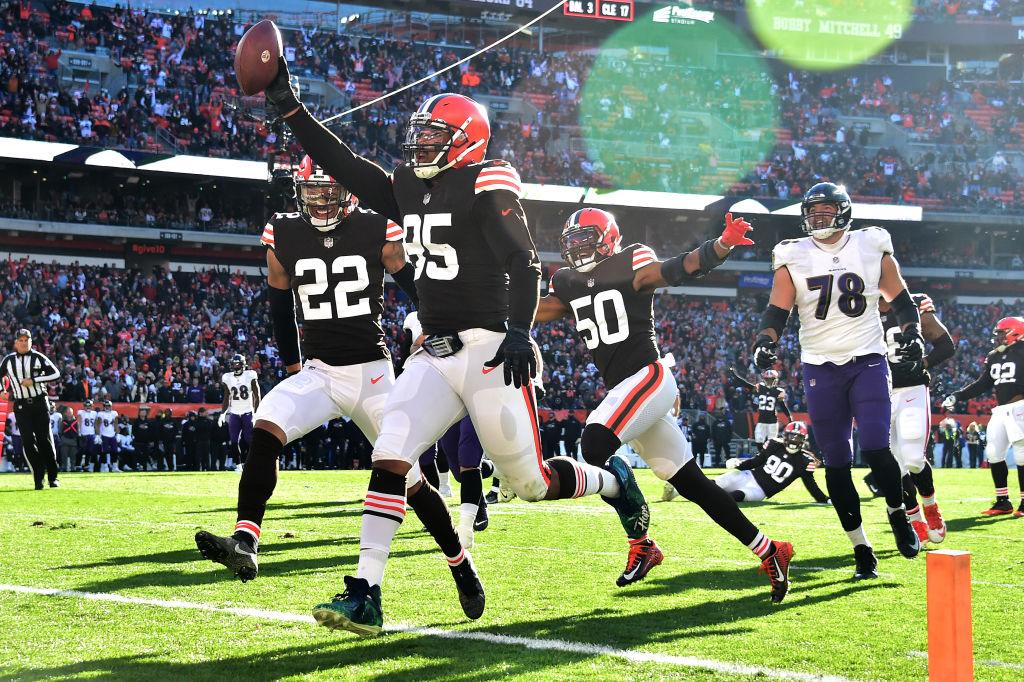 Photo of a Baltimore Ravens vs. Cleveland Browns game.