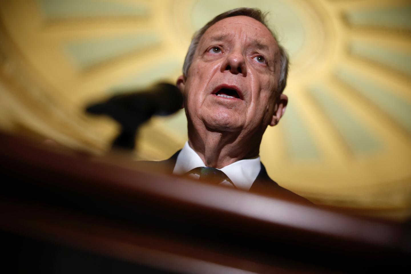 Photo of Senator Dick Durbin of Illinois.