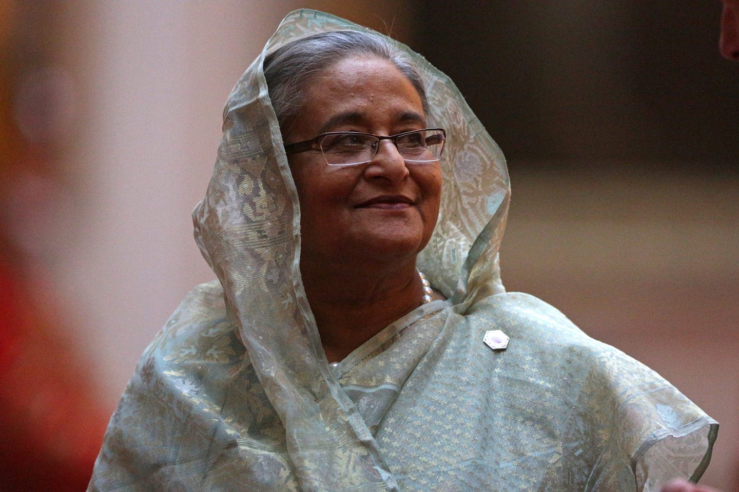 The prime minister of Bangladesh, Sheikh Hasina, says a combination of pre-existing social programs and emergency assistance helped her country weather the storm.