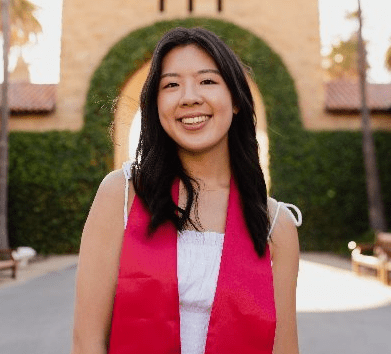 A screenshot of the author's avatar on the platform Decentraland.