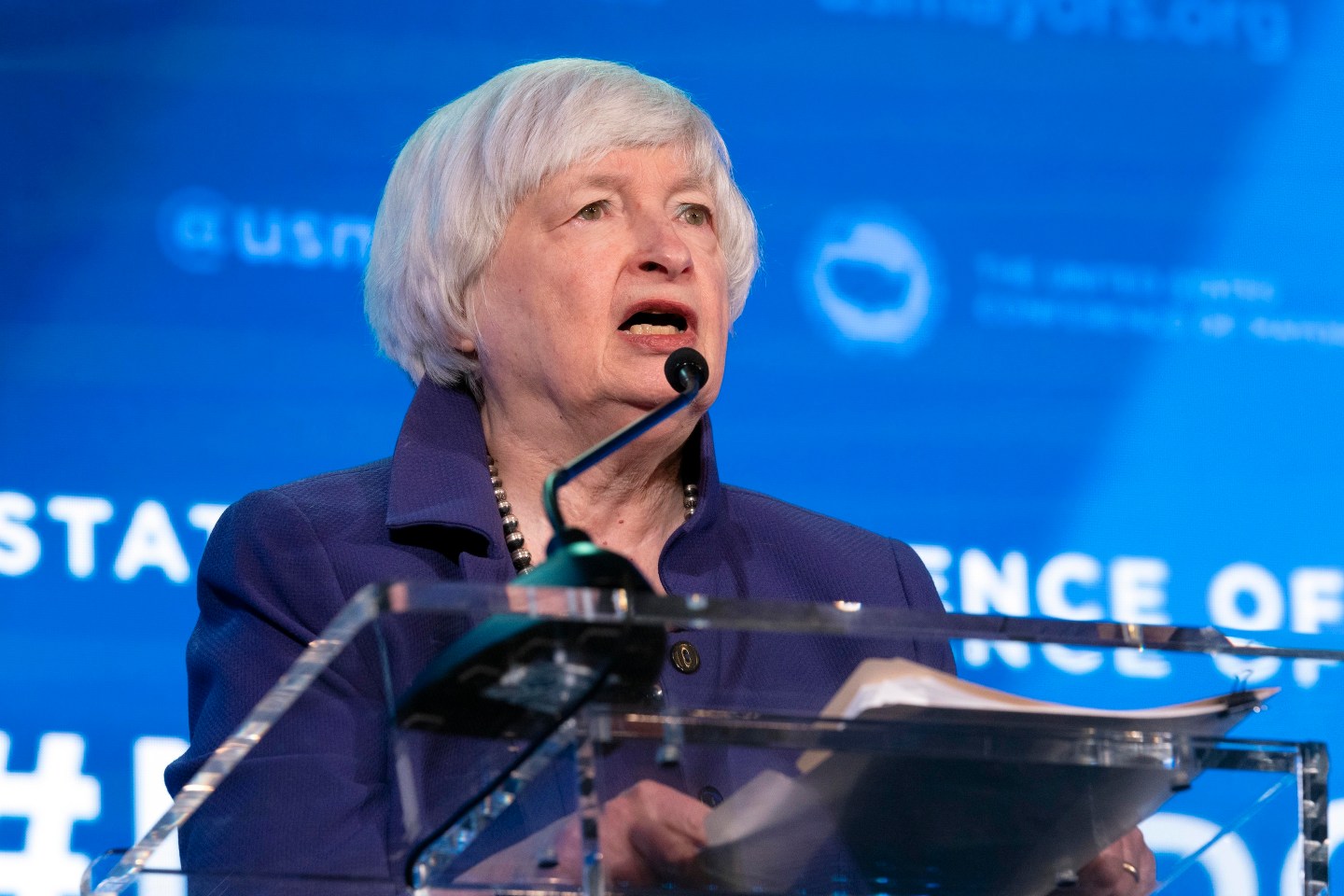 Treasury Secretary Janet Yellen