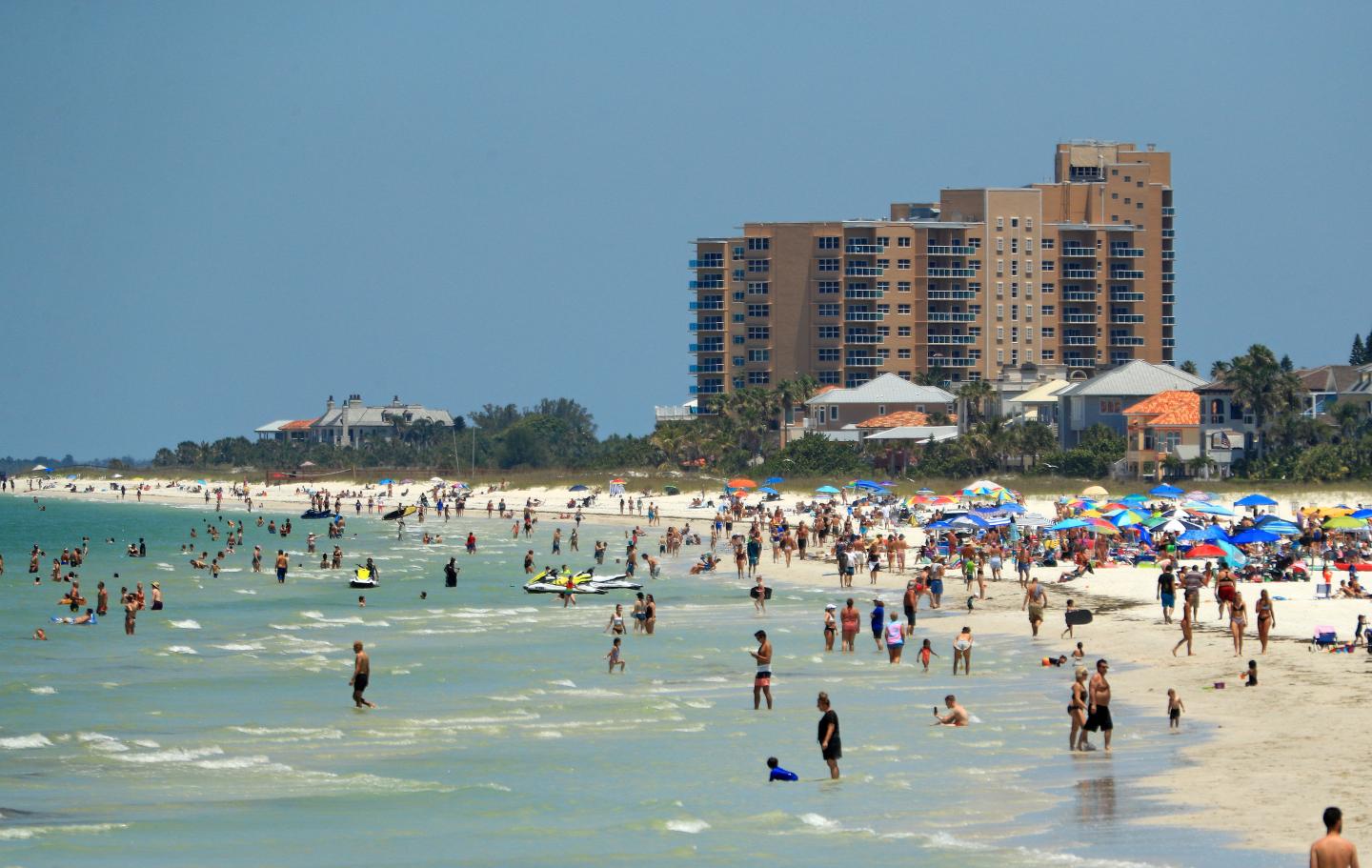 A beach in Florida.