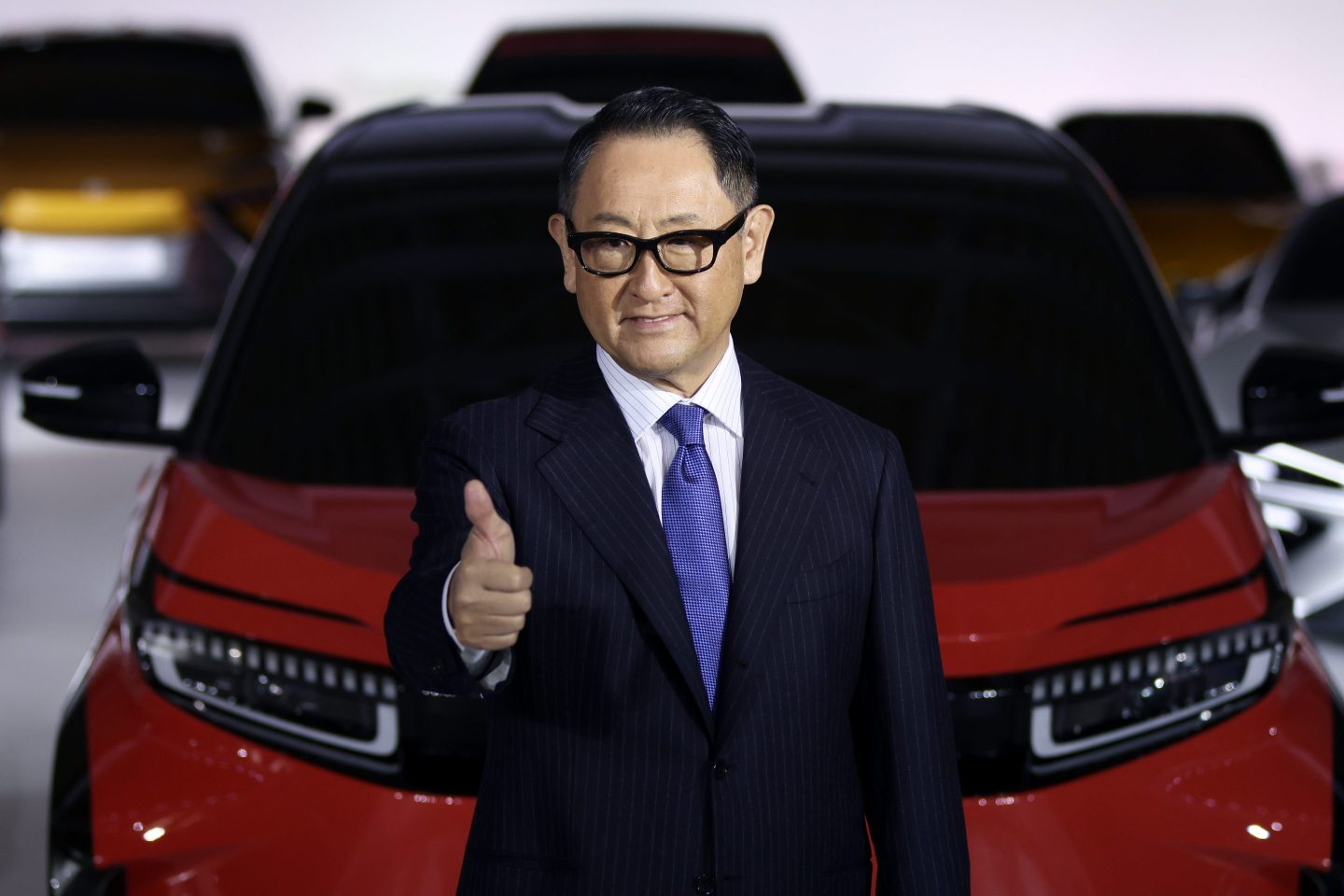 Toyota Motor president Akio Toyoda