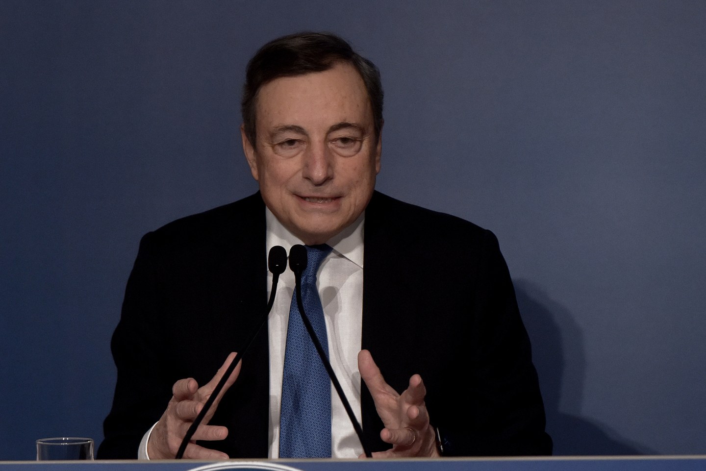 Italian Prime Minister Mario Draghi