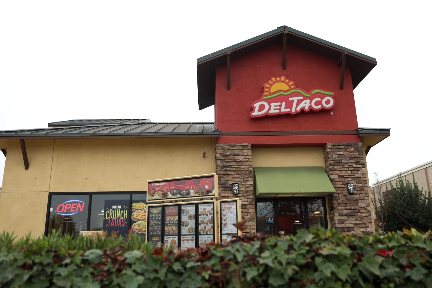 A Del Taco restaurant in California
