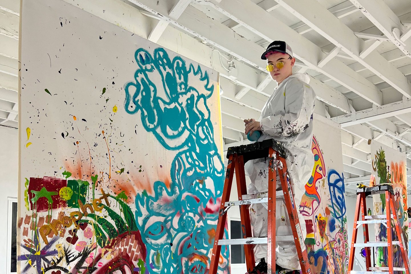 15-year-old artist Jaiden Stipp.