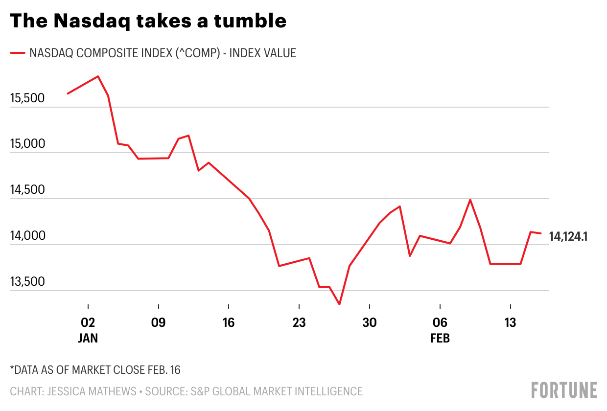 The Nasdaq is on the plunge. Private market investors say it could ultimately be a good thing