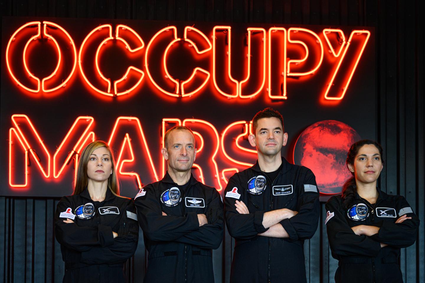 Meet the crew of SpaceX’s all-civilian spacewalkers, which includes a billionaire and an Air Force vet