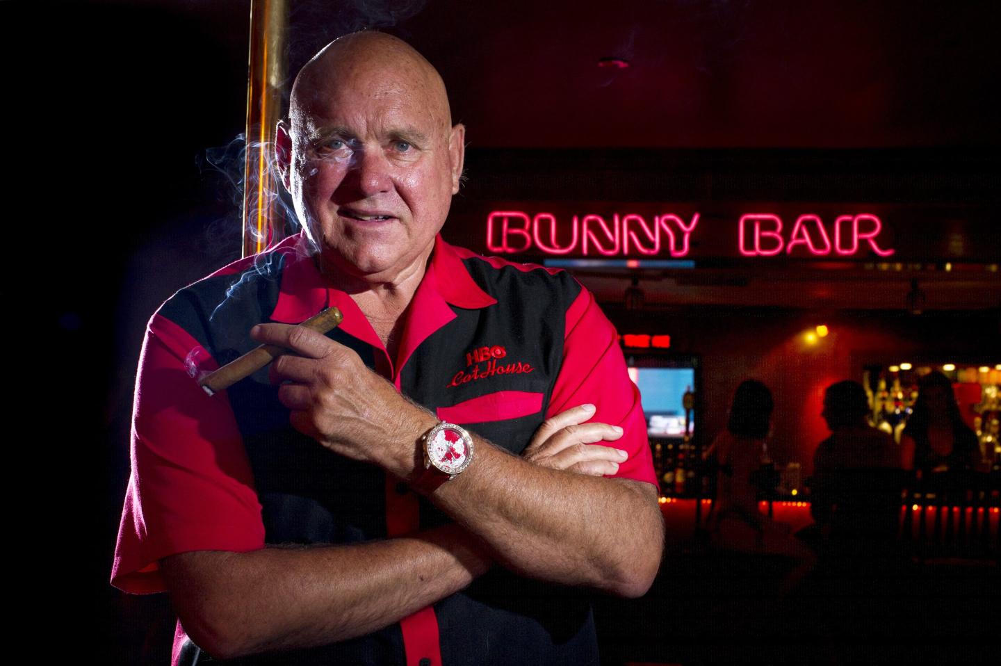 A portrait of Dennis Hof.