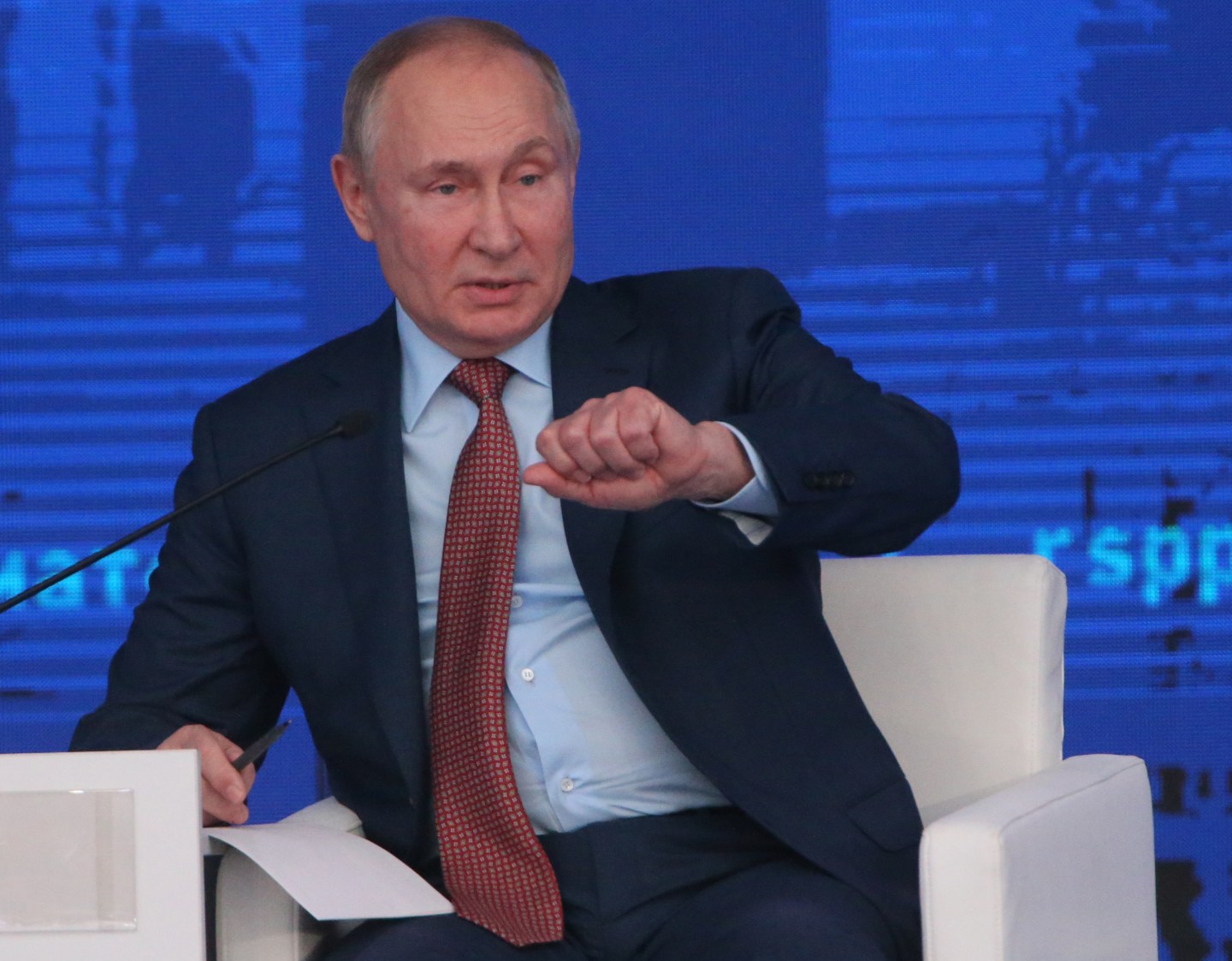 Russian President Vladimir Putin