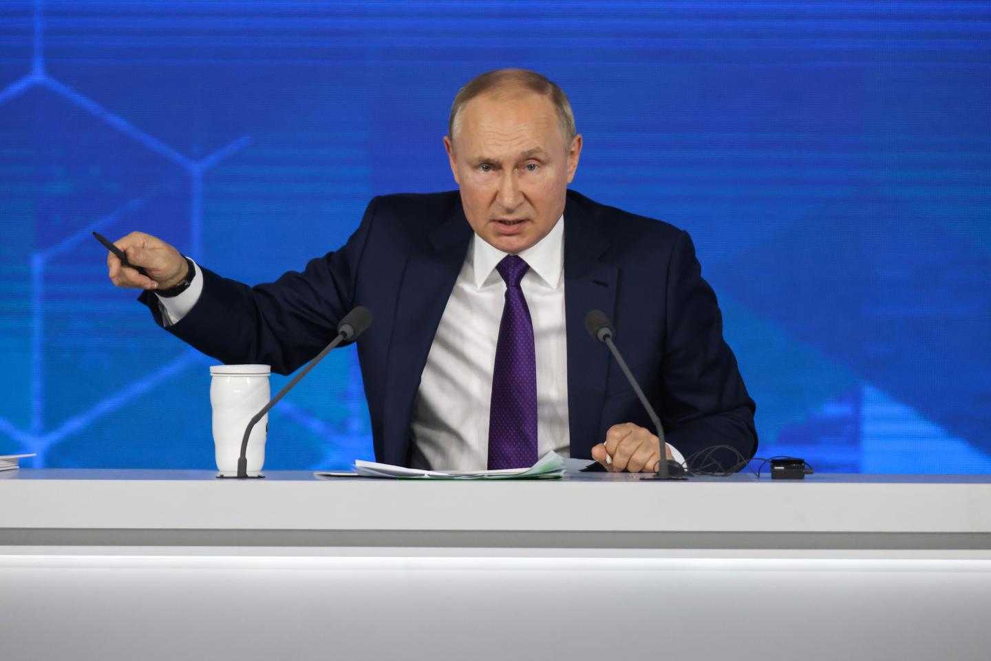 Crude soars, and stocks and crypto bomb lower, as fears of a Russia-Ukraine war consume global markets
