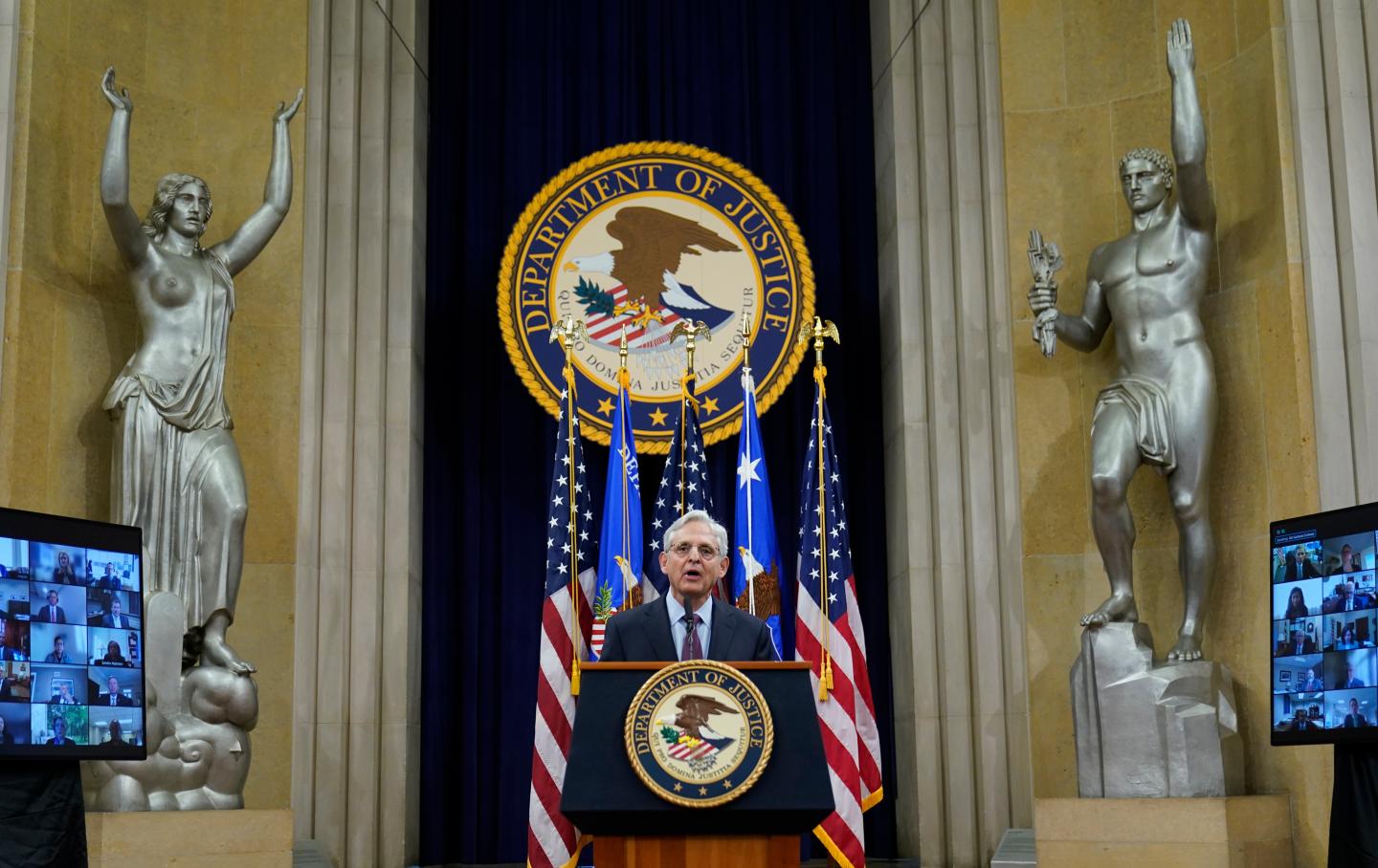 Attorney General Merrick Garland.
