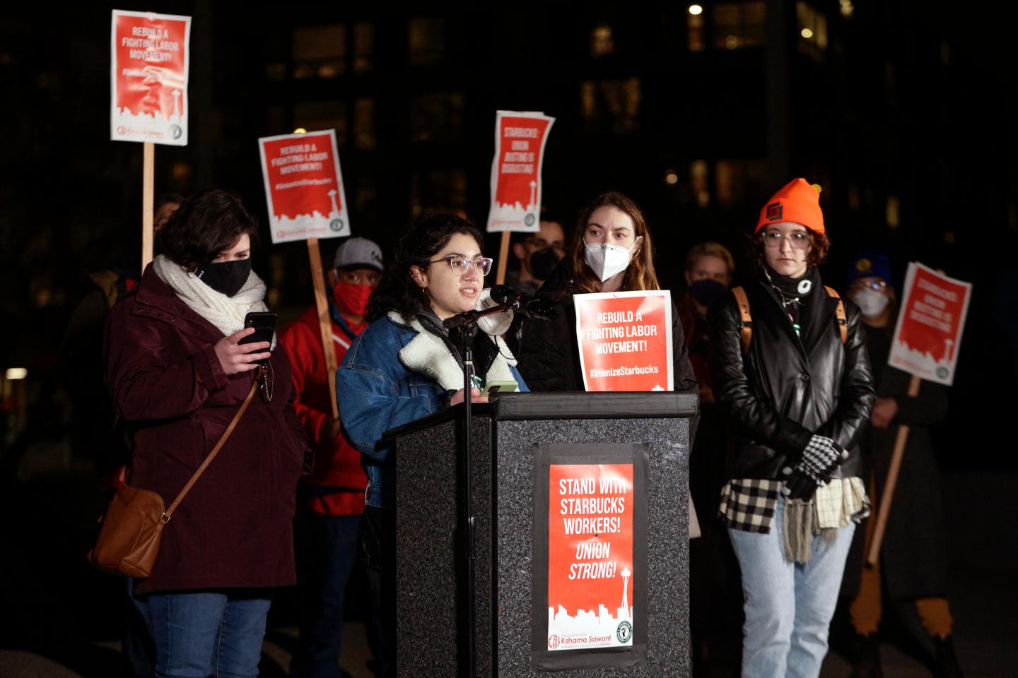 Starbucks workers’ union drive, spreading across the U.S., has reached the company’s Seattle home