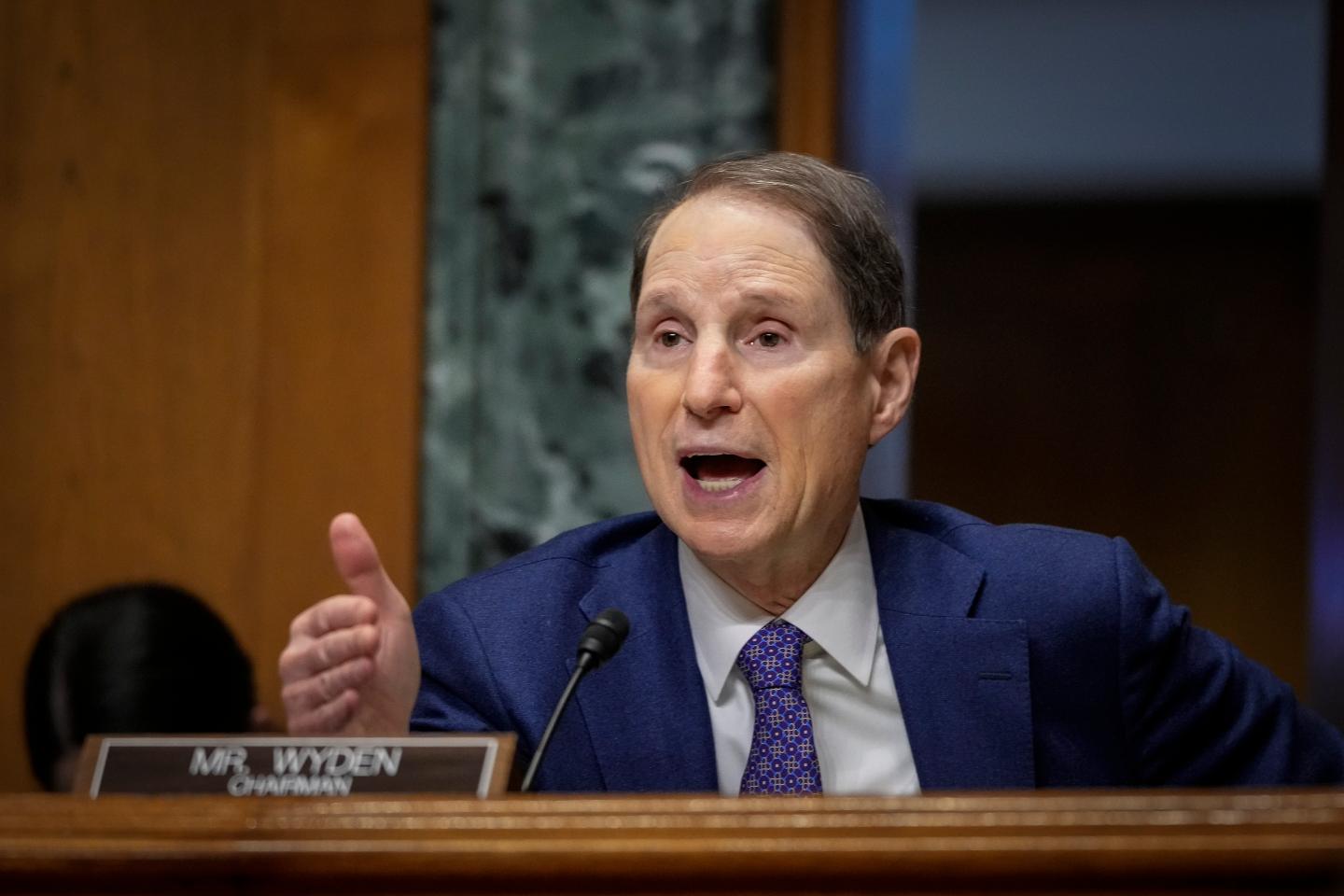 Photo of Sen. Ron Wyden of Oregon