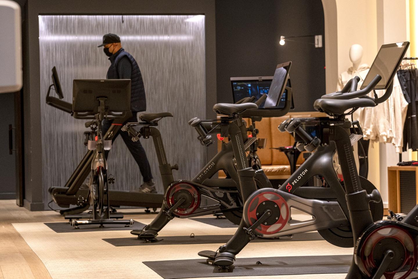 A Peloton store in Walnut Creek, Calif.