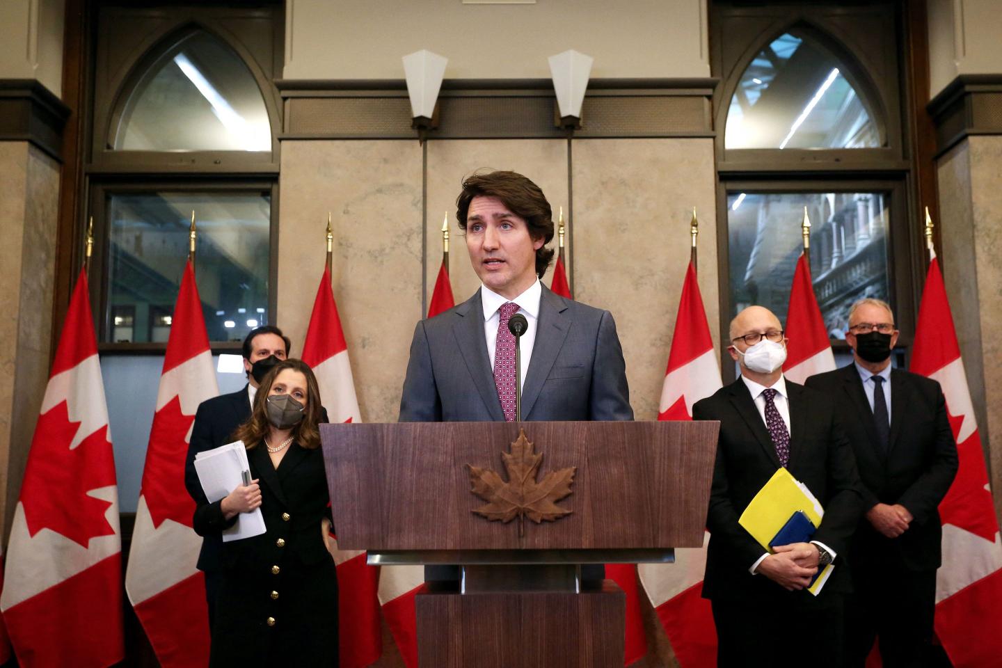 Canada's Prime Minister Justin Trudeau