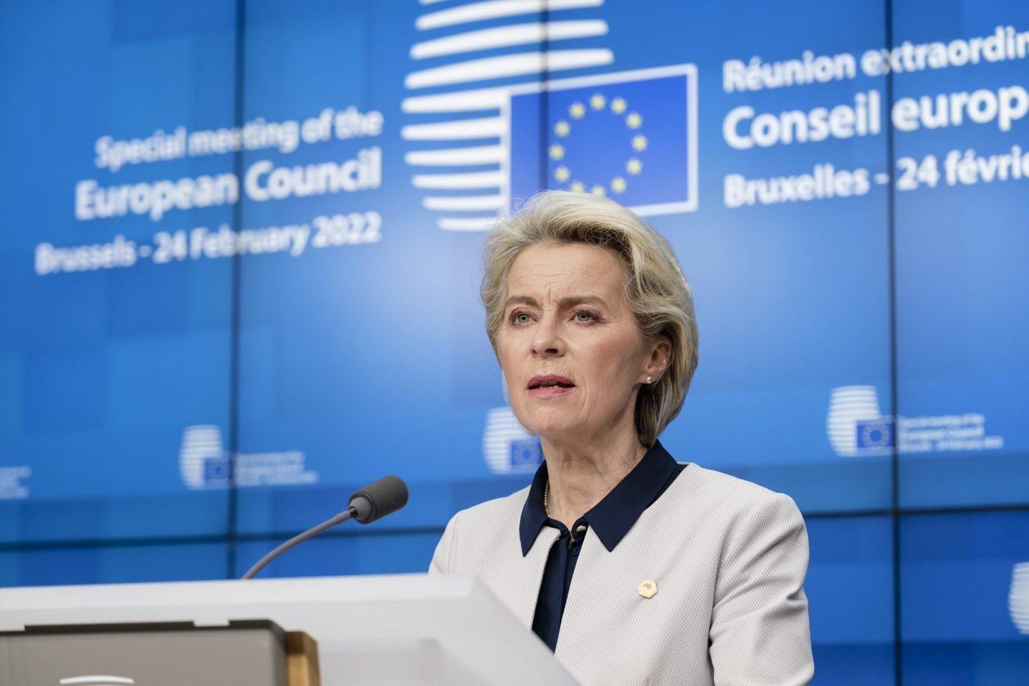 President of the European Commission Ursula von der Leyen