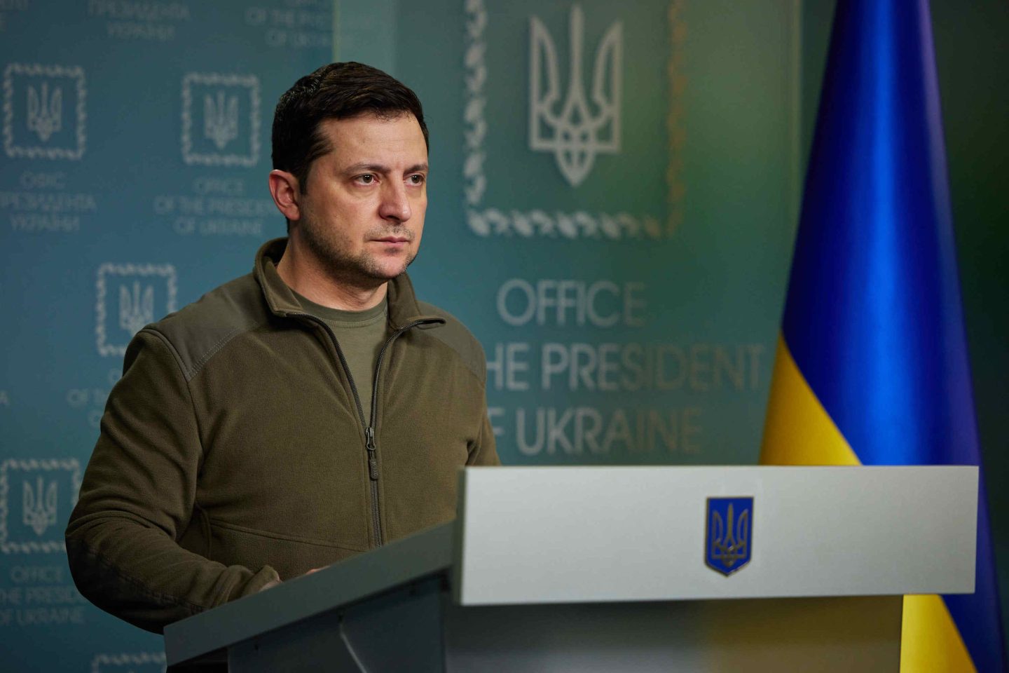 Ukraine President Volodymyr Zelenskyy