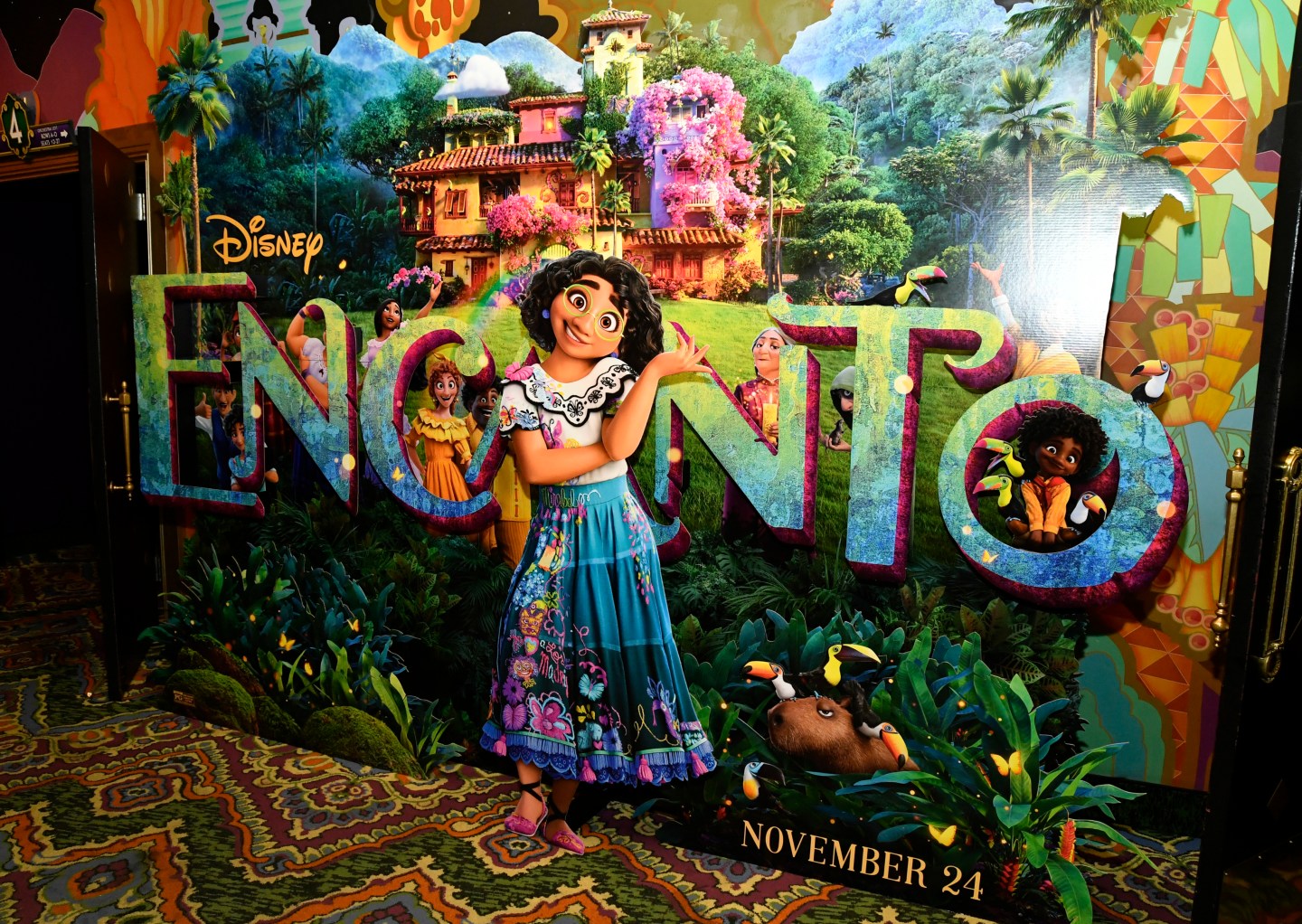 Image of characters from Disney film Encanto.