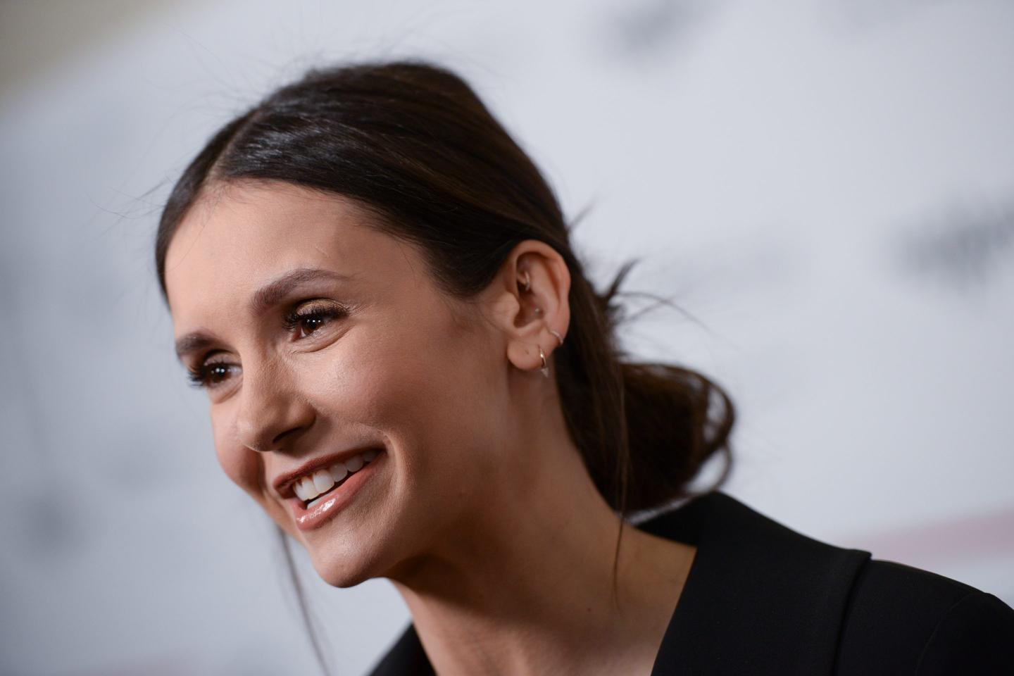 Actress Nina Dobrev was skeptical about drinking a cannabis-infused beverage. Then she tried it.