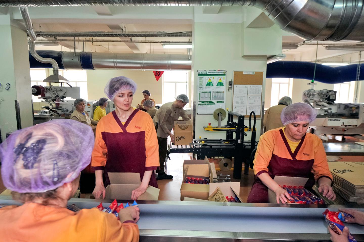 Companies shut Ukraine plants in face of Russian invasion, putting supplies of goods from beer to cars to candy bars at risk