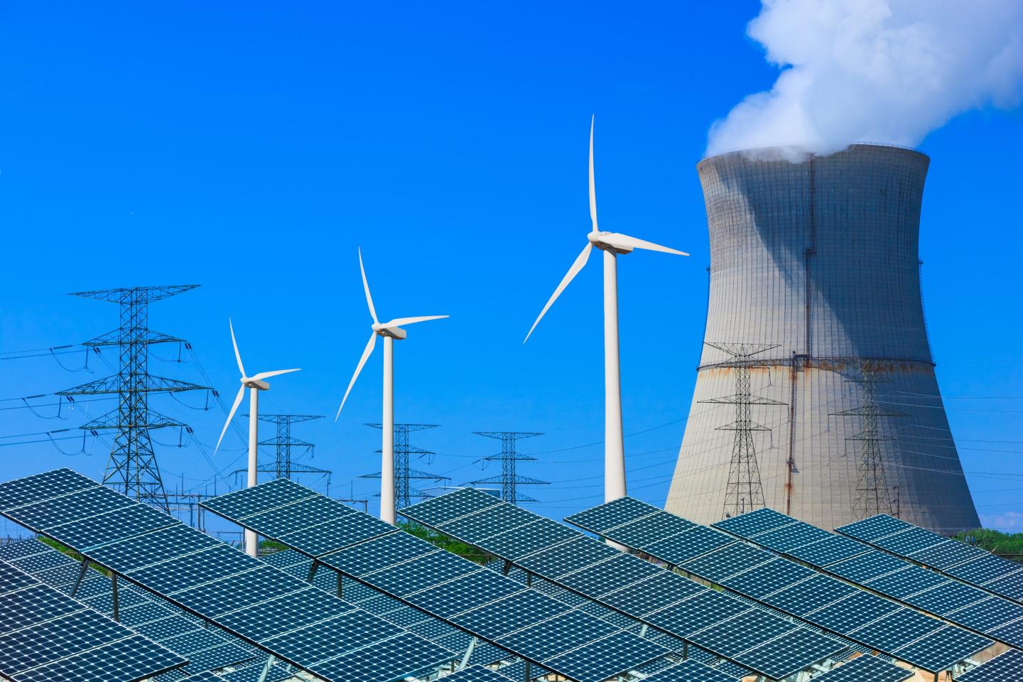 An atomic energy plant