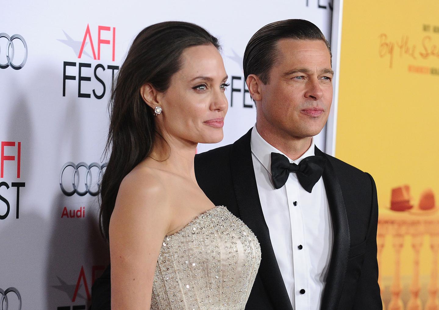 Angelina Jolie and Brad Pitt