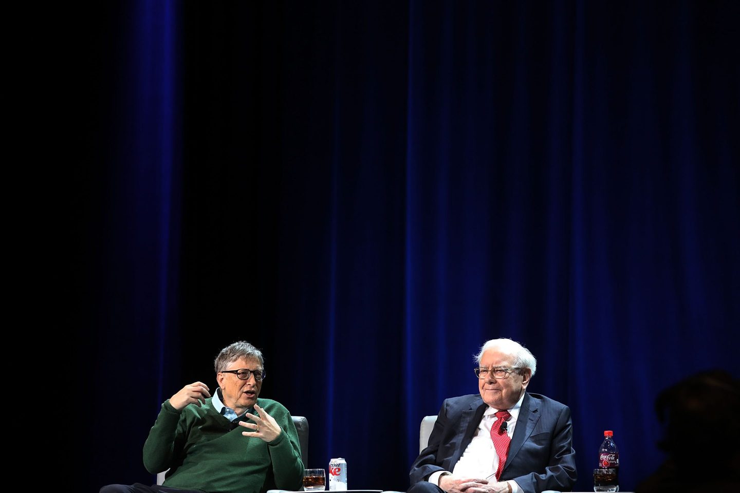 Bill Gates and Warren Buffett