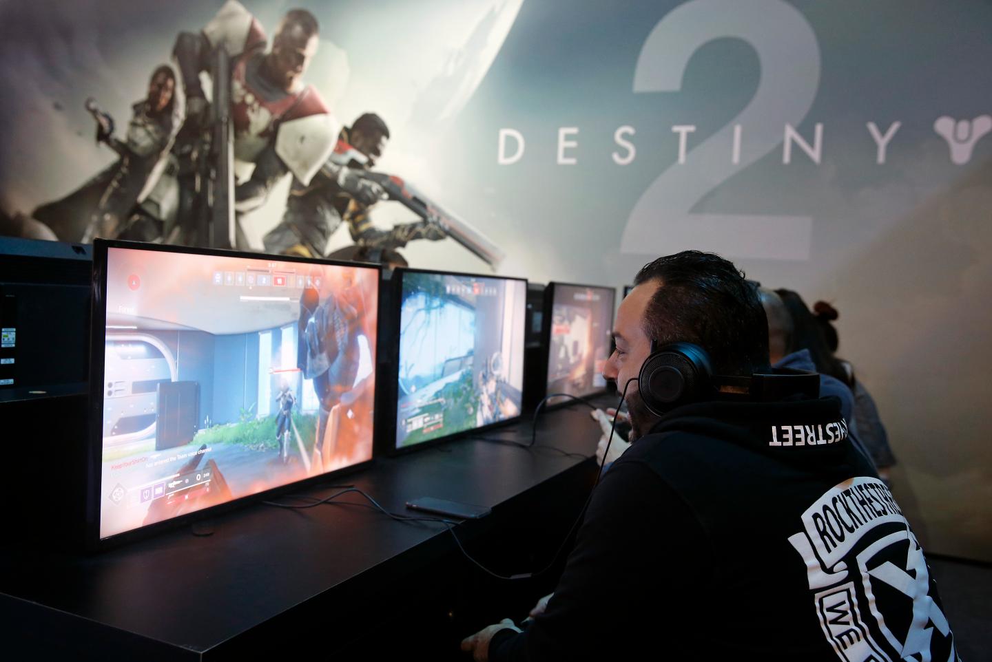Video game companies are arming up for battle
