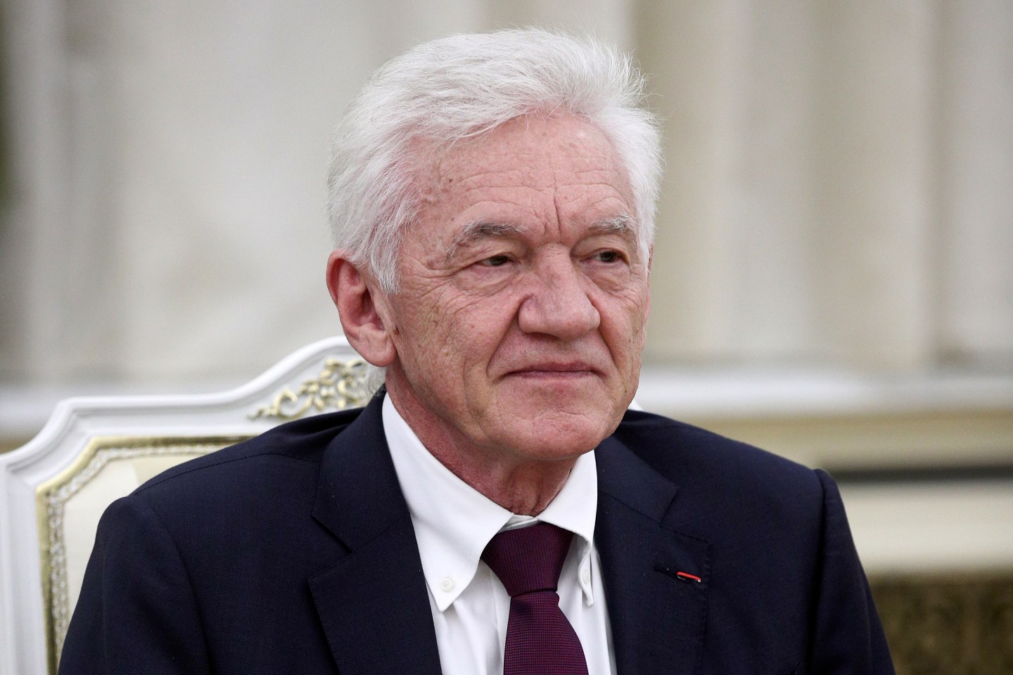 Gennady Timchenko, a member of the Board of Directors at Novatek and Sibur Holding, attends a session following ceremonies to sign agreements between the Government of the Russian Republic of Tatarstan and Sibur Holding, and TAIF and Sibur Holding