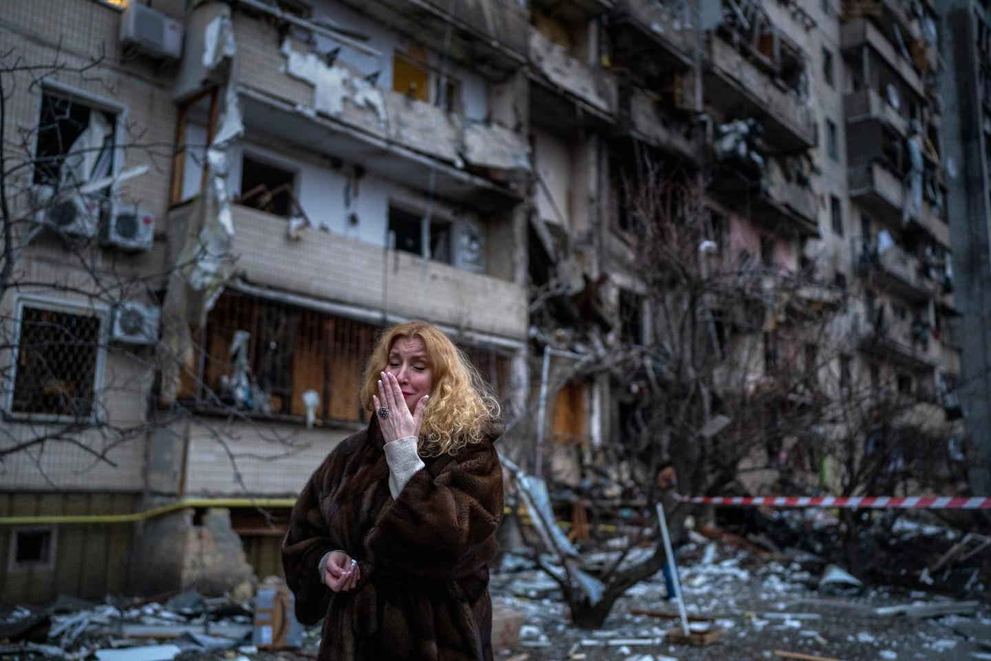 Russia’s invasion has turned Ukraine into a nightmare of Molotov cocktails and civilians hiding in subway stations