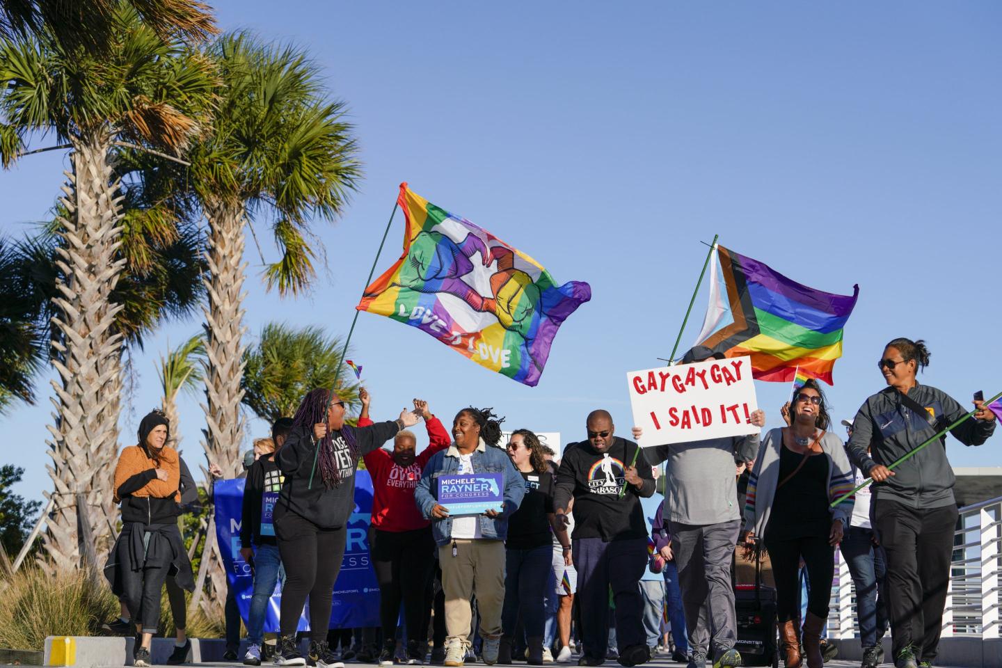 Same Sex Silencing Protest